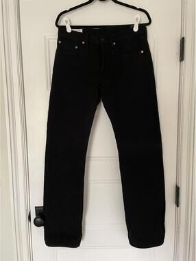 Studio D'artisan 1877S Kurozome Black Sashiko Pants 32